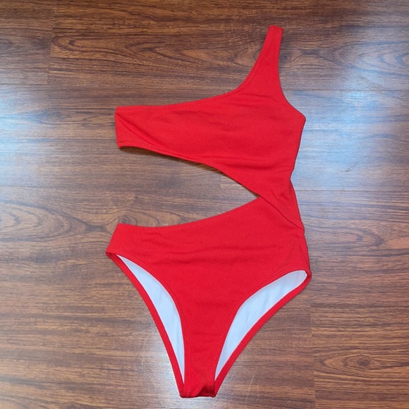 Shein Cut Out One Piece - Picture 3 of 4